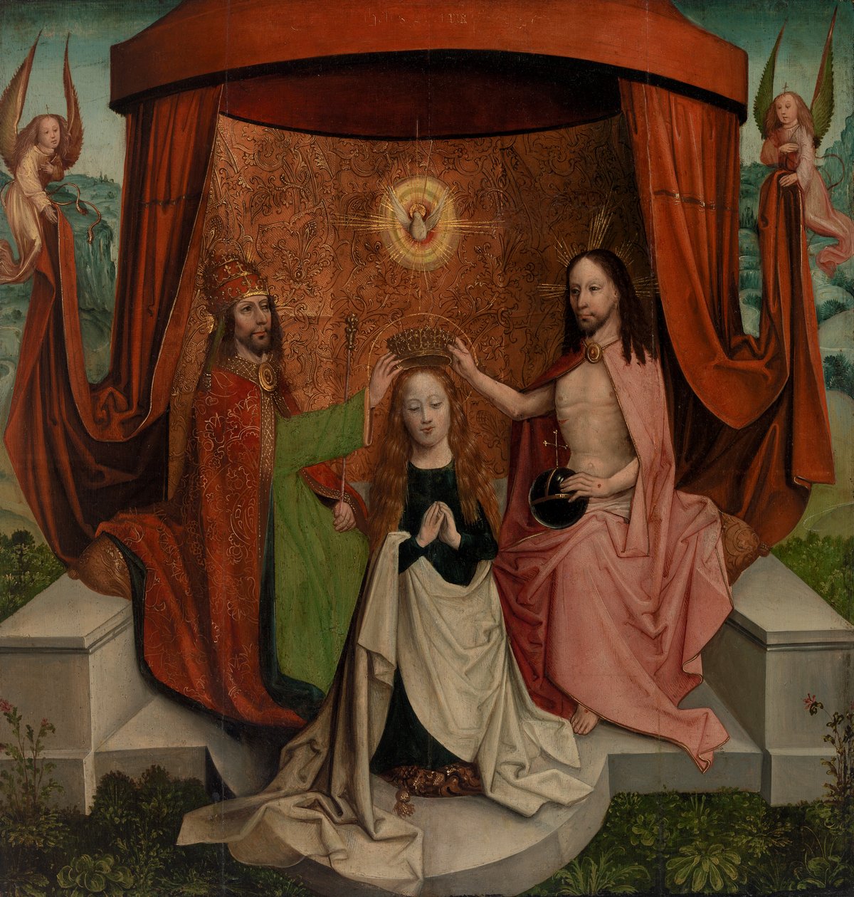 Coronation of the Virgin by Unknown artist
