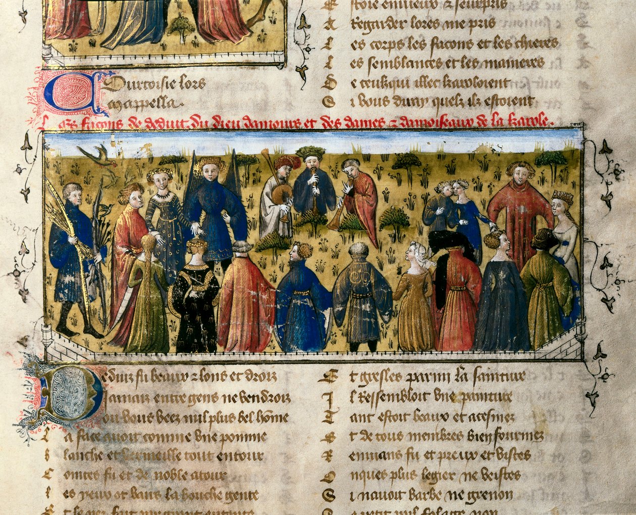 Court Entertainments: Dances and Games by Unknown artist