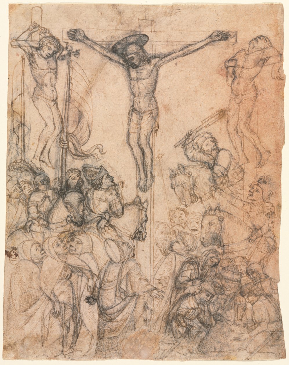 Crucifixion with the Two Thieves by Unknown artist