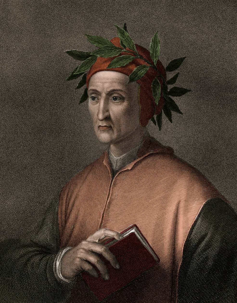 Portrait of Dante Alighieri (engraving) by Unknown artist