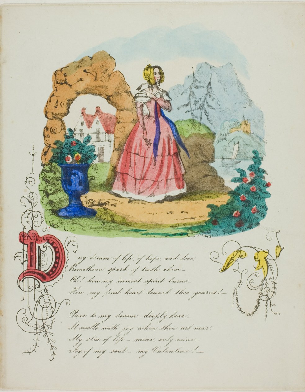 Day Dream of Life, of Hope, and Love by Unknown artist