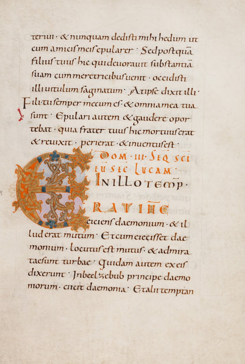 Decorated Initial E by Unknown artist