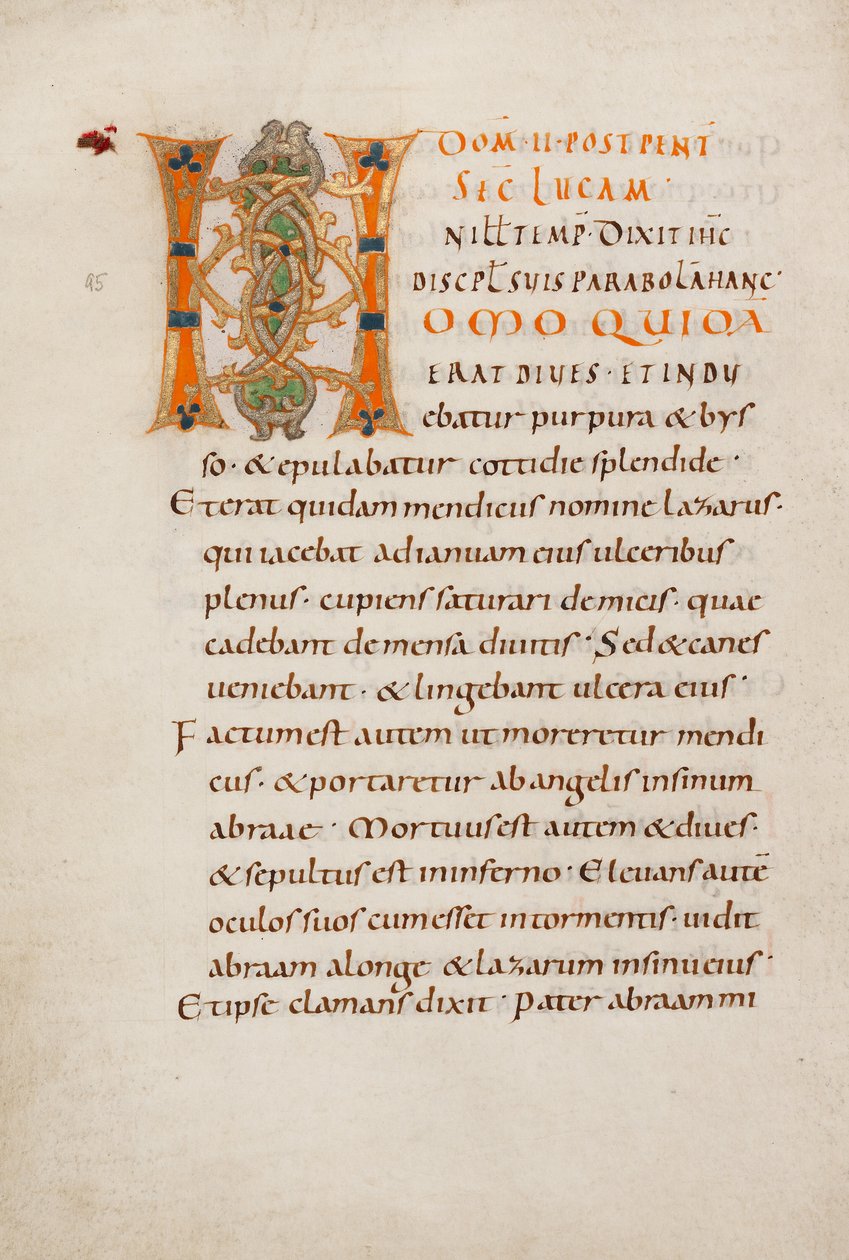 Decorated Initial H by Unknown artist