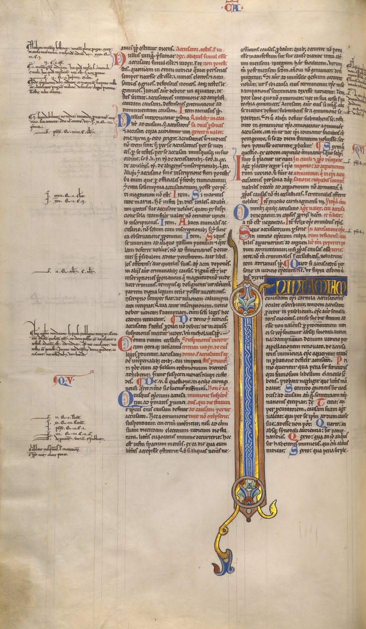 Decorated Initial I by Unknown artist