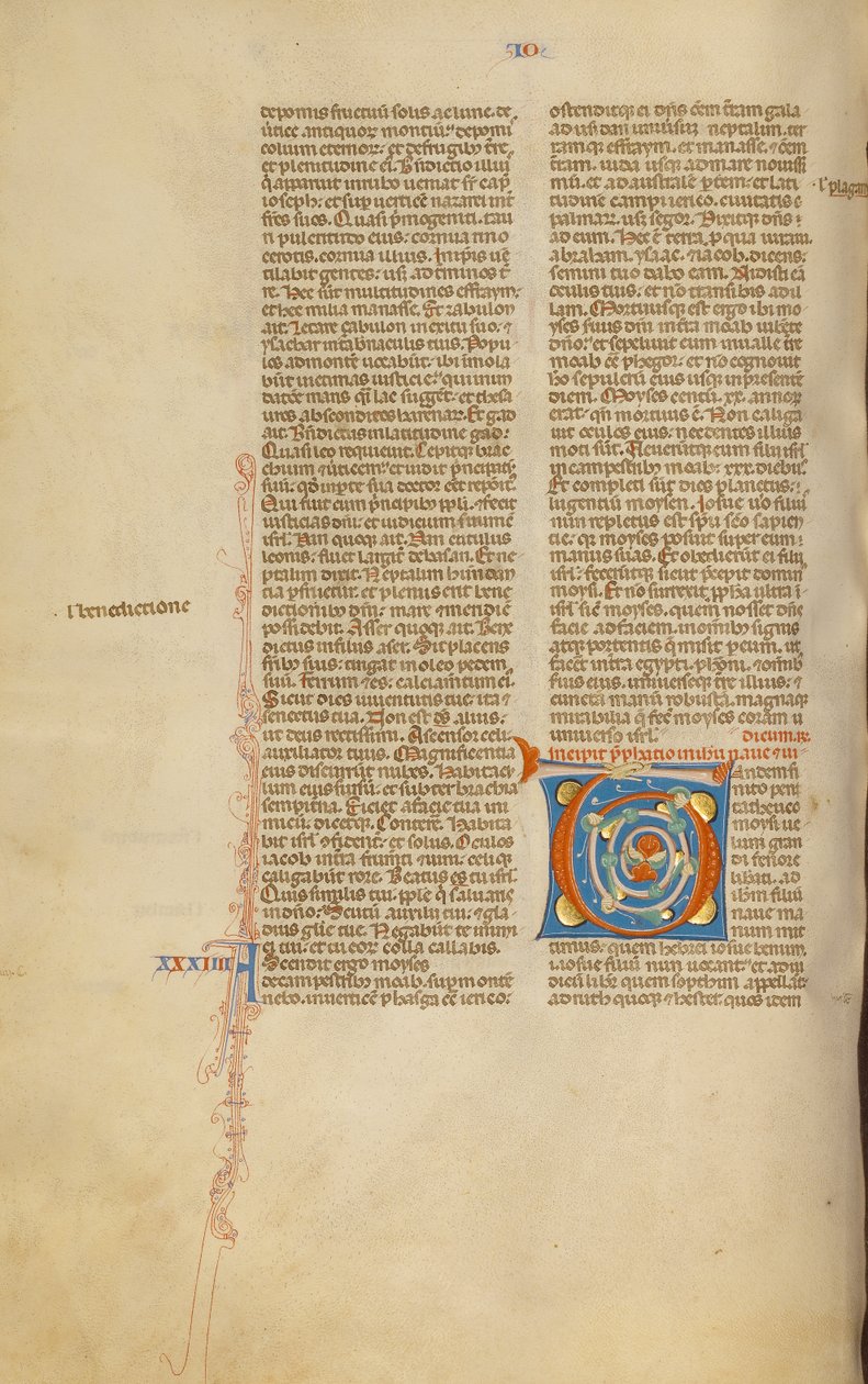 Decorated Initial T by Unknown artist
