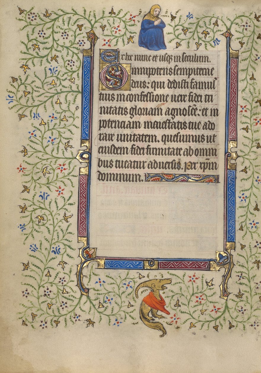 Decorated Text Page by Unknown artist