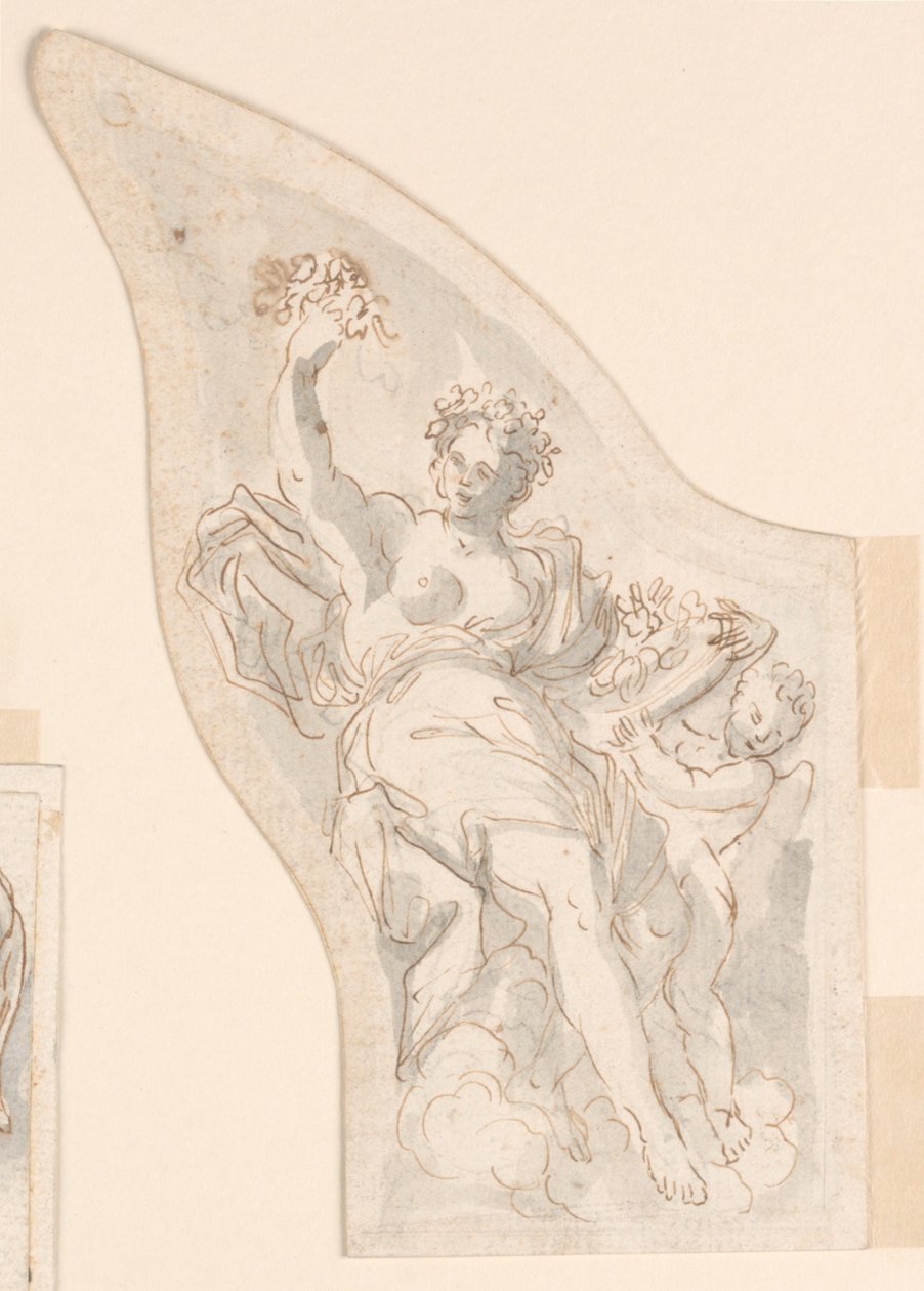 Decoration of a Lateral Panel of a Coach by Unknown artist