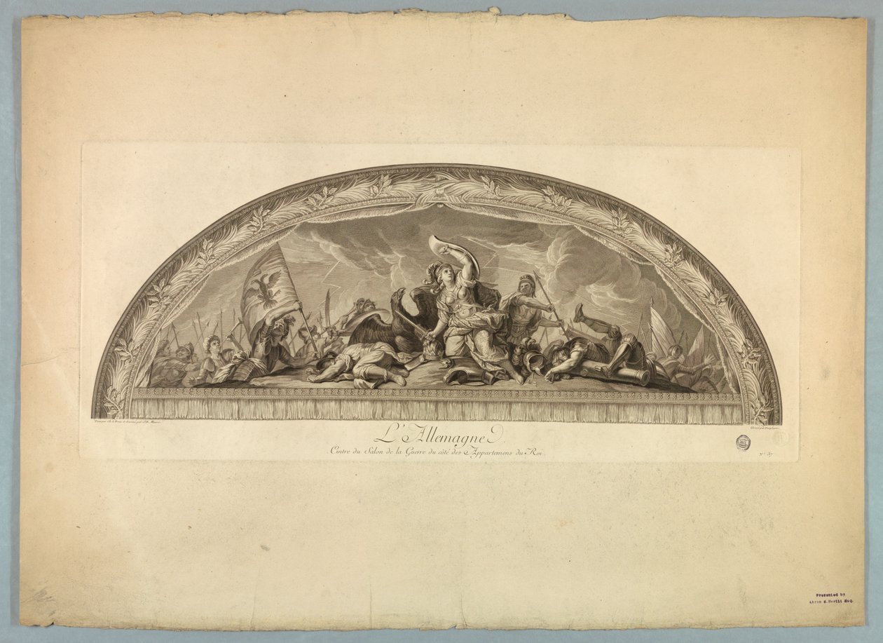 Decorations by Lebrun and Mignard at the Palace of Versailles by Unknown artist