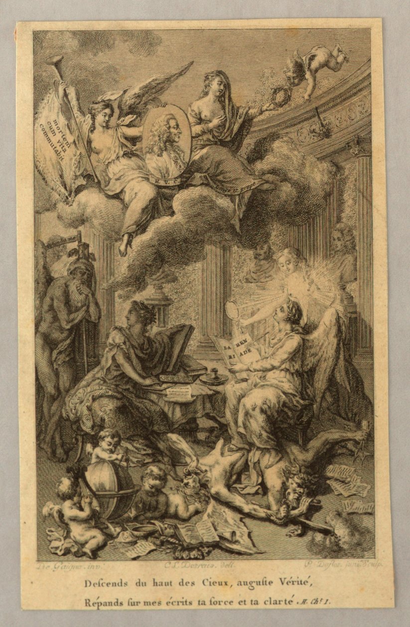 Descend from the Heights of Heaven, Auguste Vérité, Spread Your Strength and Clarity Over My Writings by Unknown artist