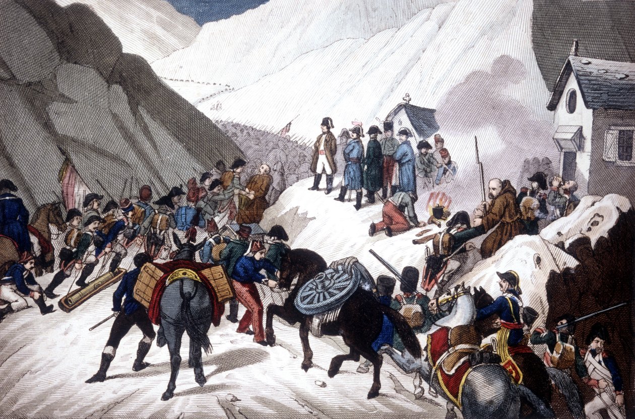 Descent of Napoleon Bonaparte in Italy by Unknown artist