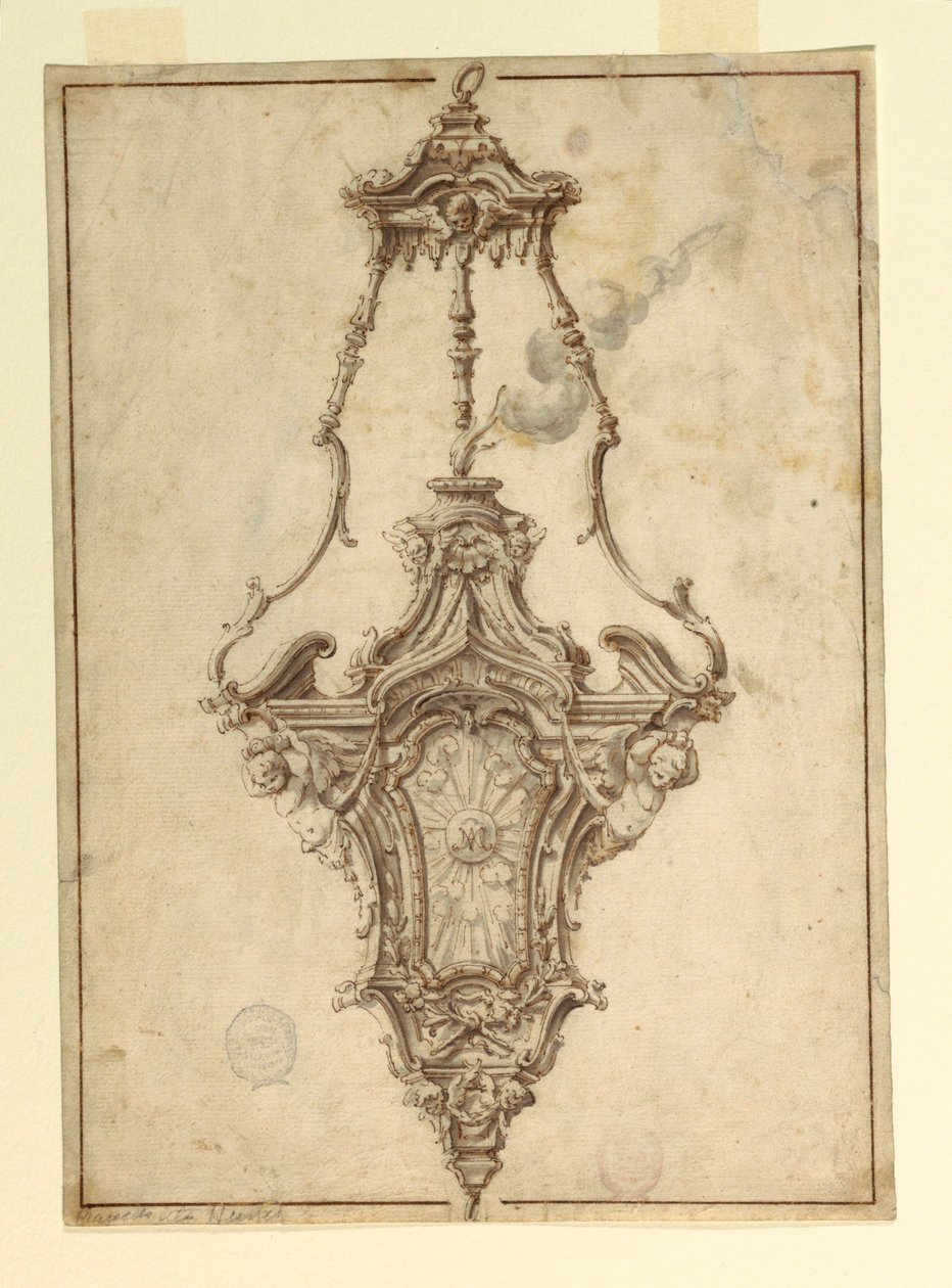 Design for a Censer by Unknown artist