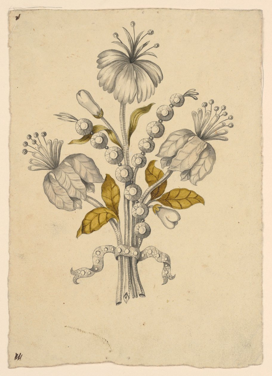 Design for a Corsage by Unknown artist