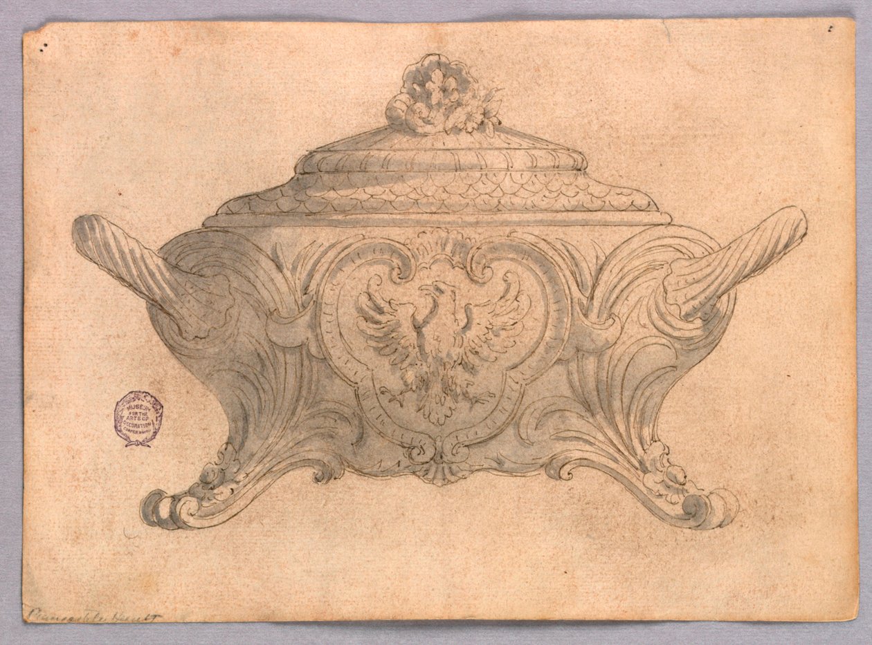 Design for a Tureen by Unknown artist