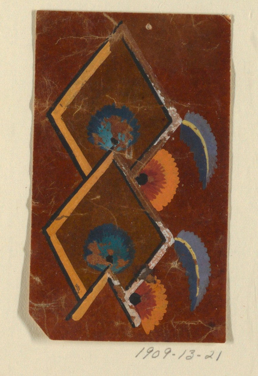 Design for a Woven Fabric by Unknown artist