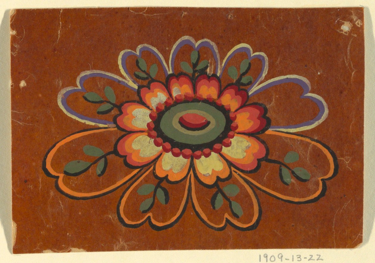 Design for a Woven Motif by Unknown artist
