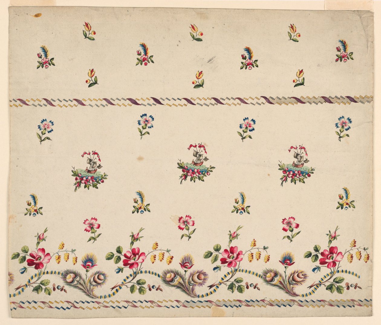 Design for an Embroidery by Unknown artist