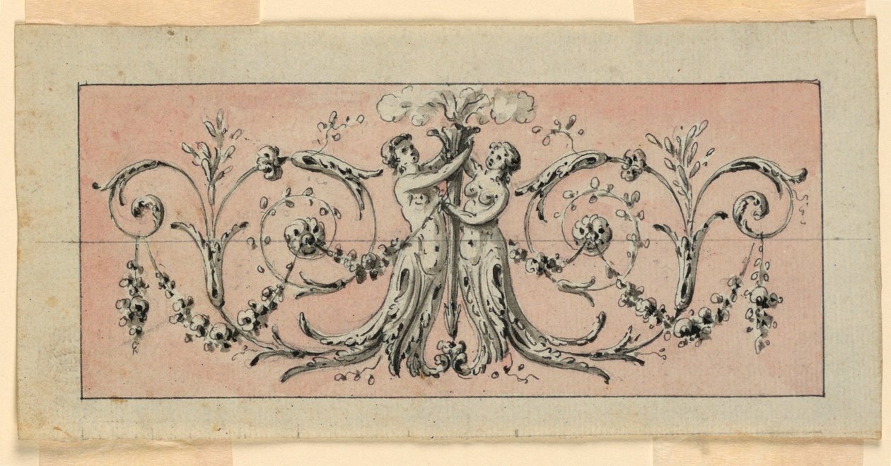 Design for the Decoration of a Panel by Unknown artist