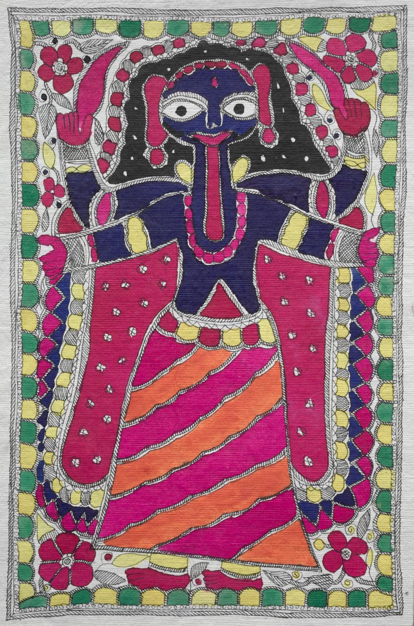 Devotional Painting (Female Figure) by Unknown artist