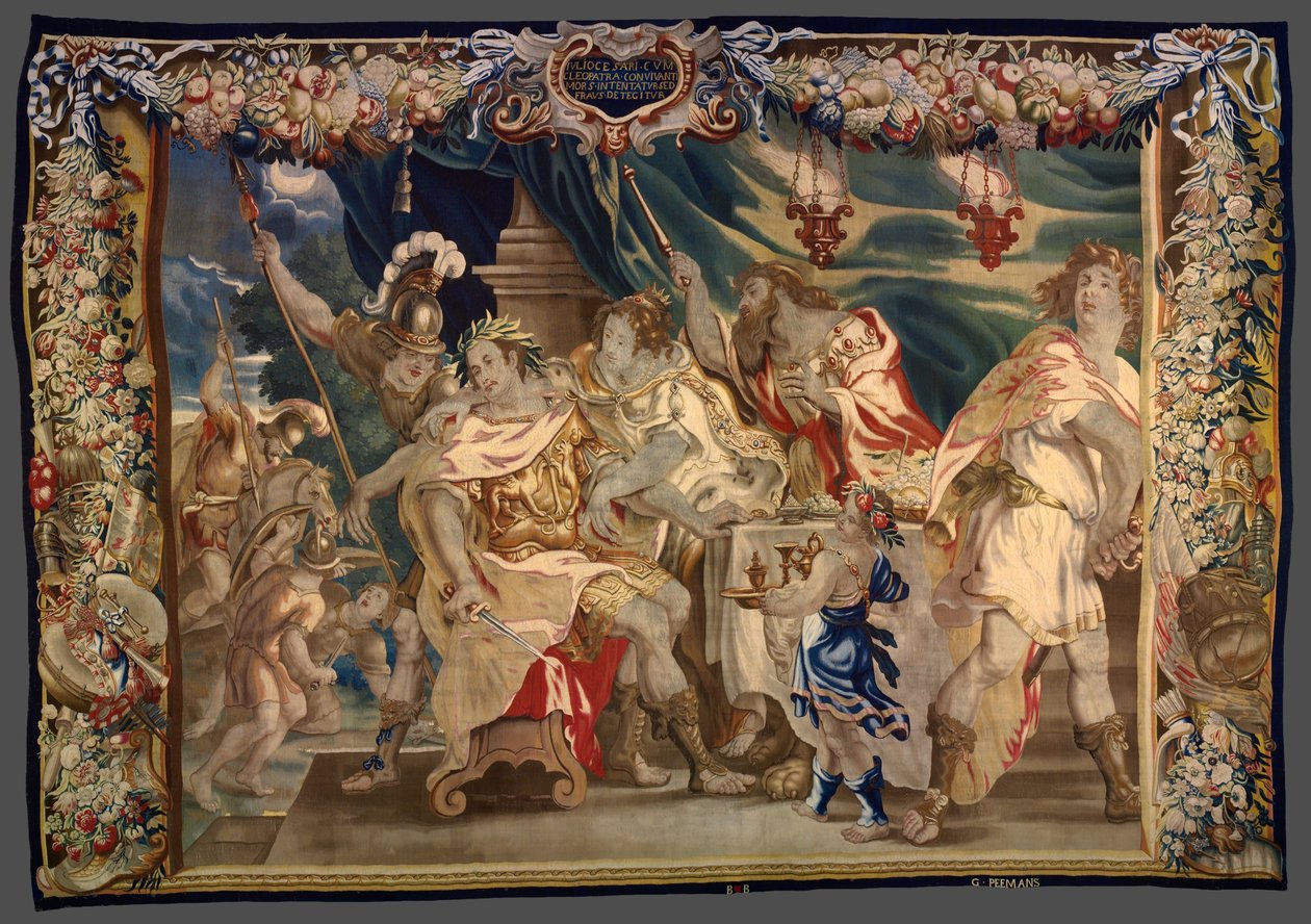 Discovery of the Plot to Kill Caesar and Cleopatra from The Story of Caesar and Cleopatra by Unknown artist