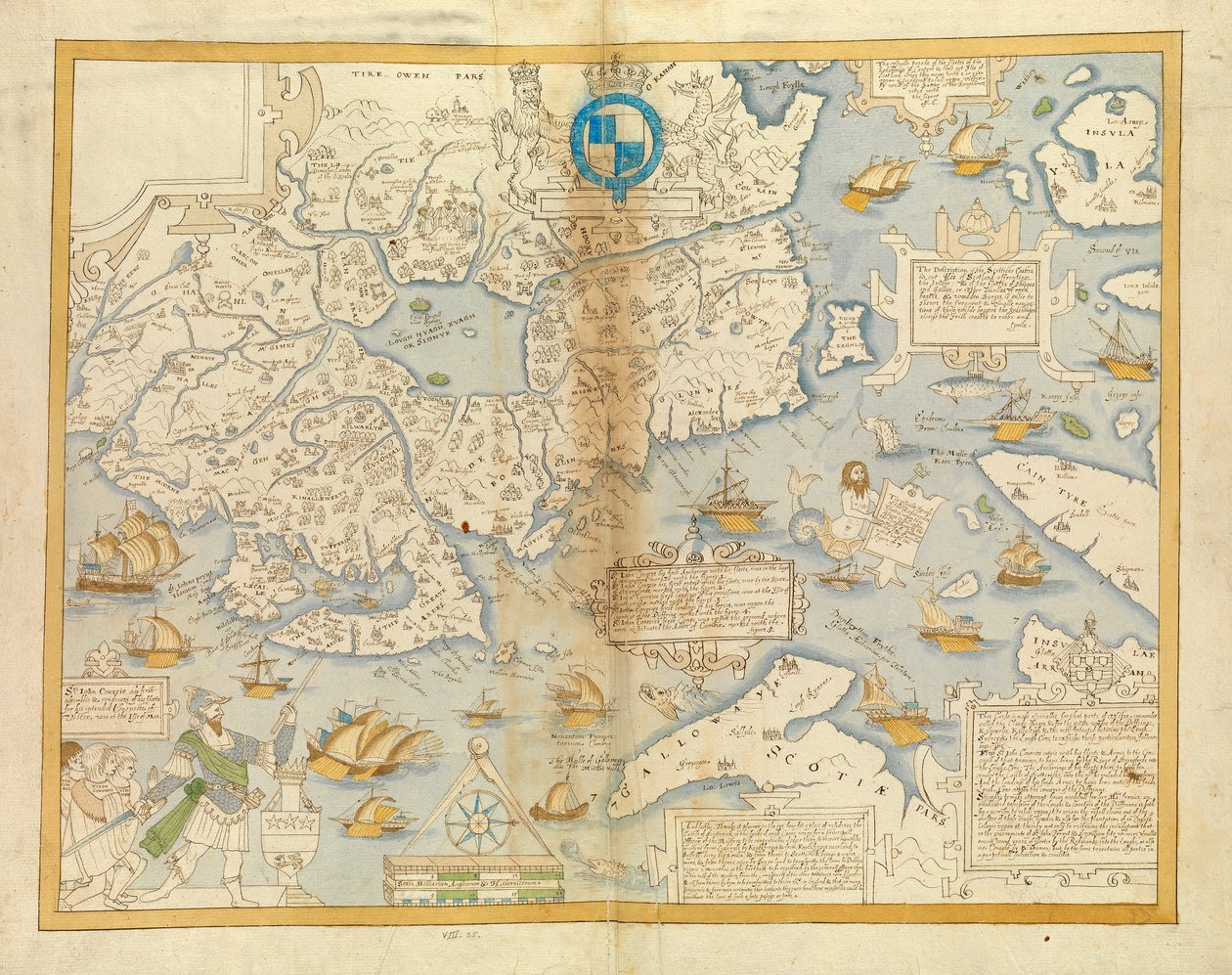 East part of Ulster, c.1594-1603 by Unknown artist