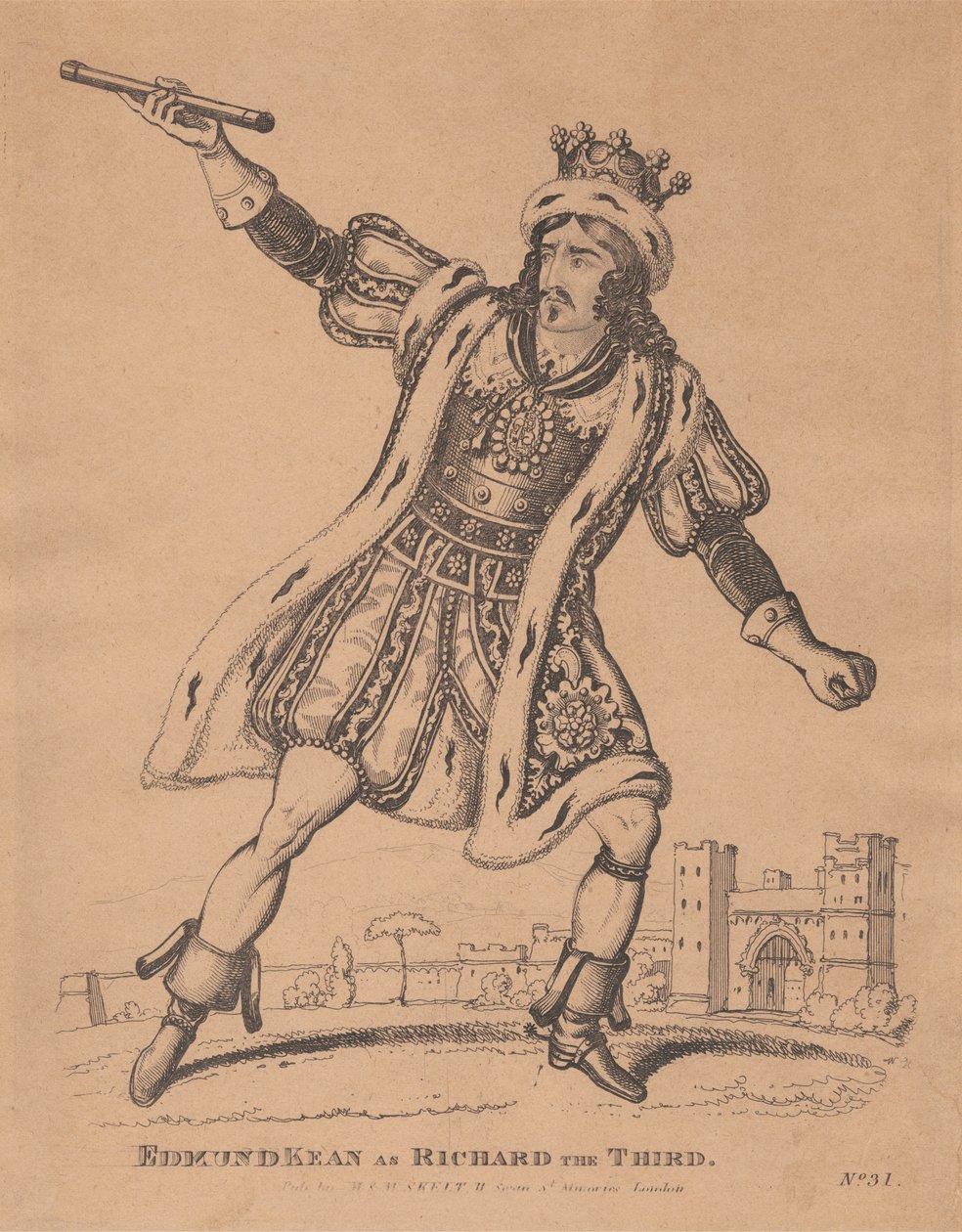 Edmund Kean as Richard III by Unknown artist