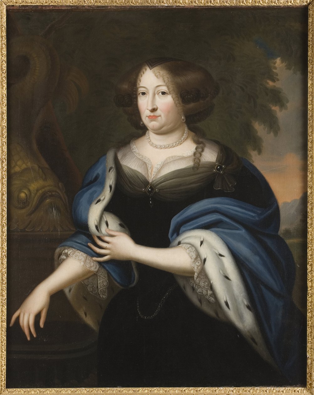 Portrait of Margravine Hedwig Sophie of Brandenburg by Unknown artist