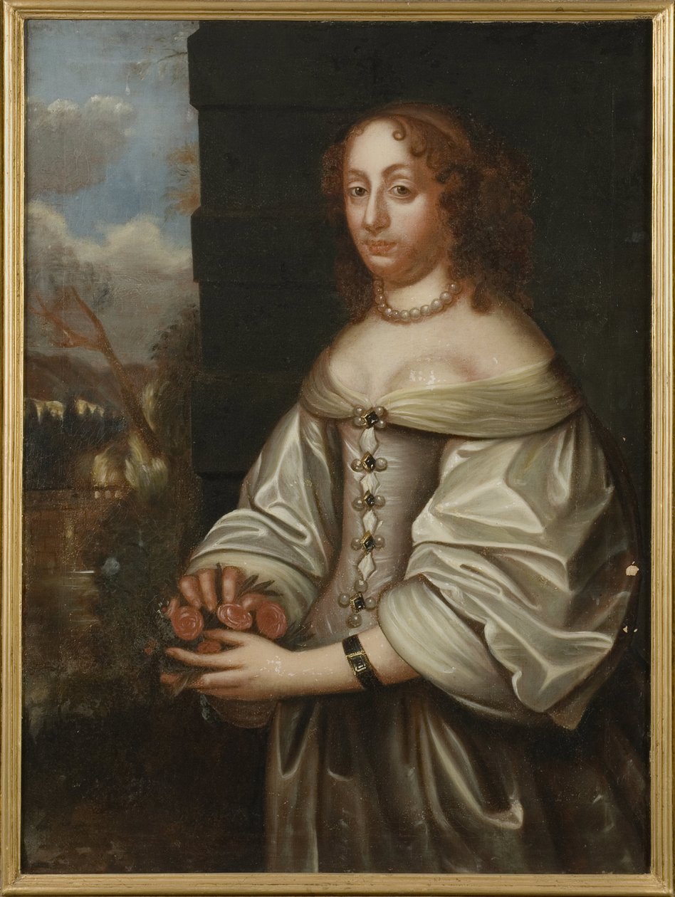 Portrait of Countess Palatine Eleonora Catherine of Zweibruecken, Landgravine of Hesse-Eschwege by Unknown artist