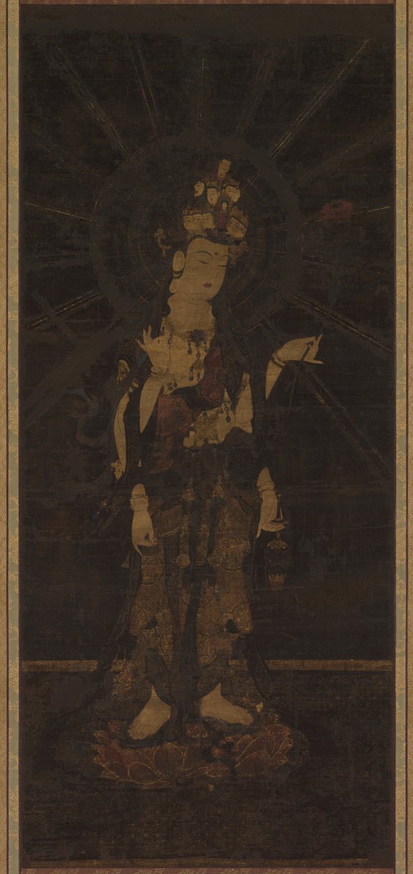 Eleven-Headed Kannon (Jūichimen Kannon) by Unknown artist