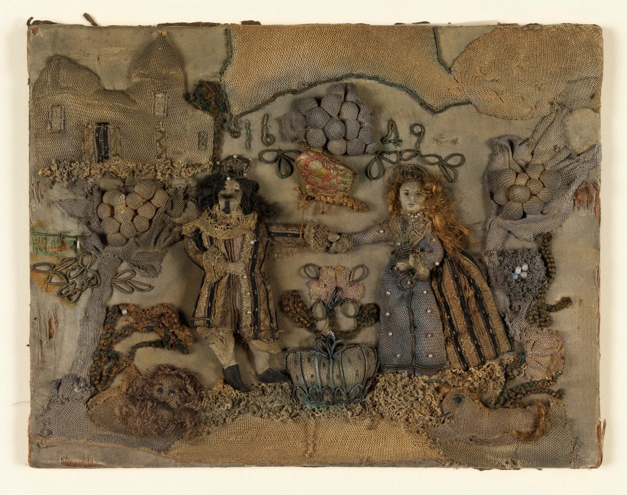 Embroidered Picture by Unknown artist