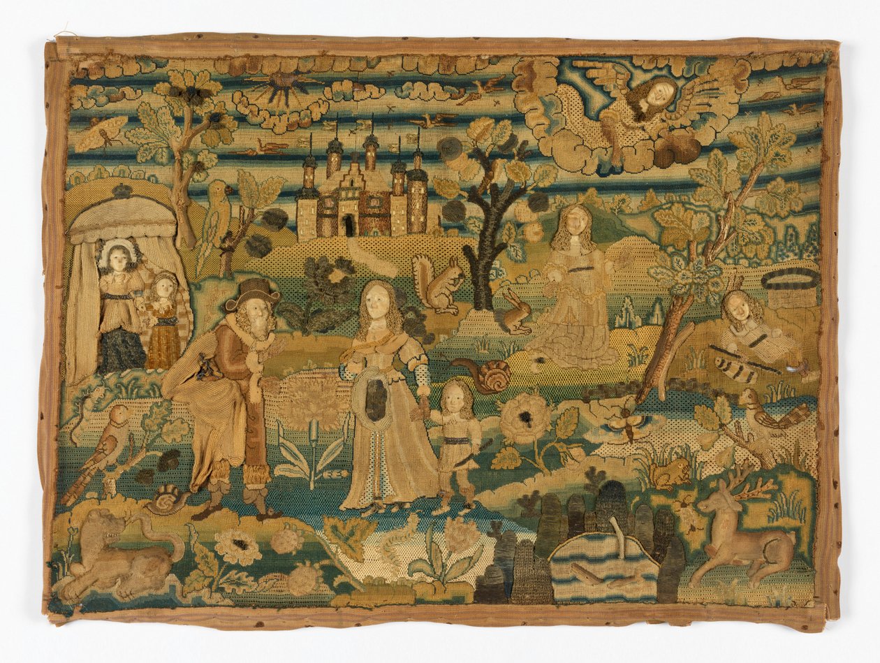 Embroidered Picture by Unknown artist