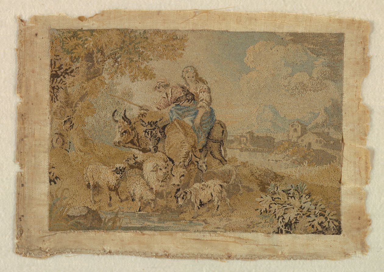 Embroidered Picture by Unknown artist