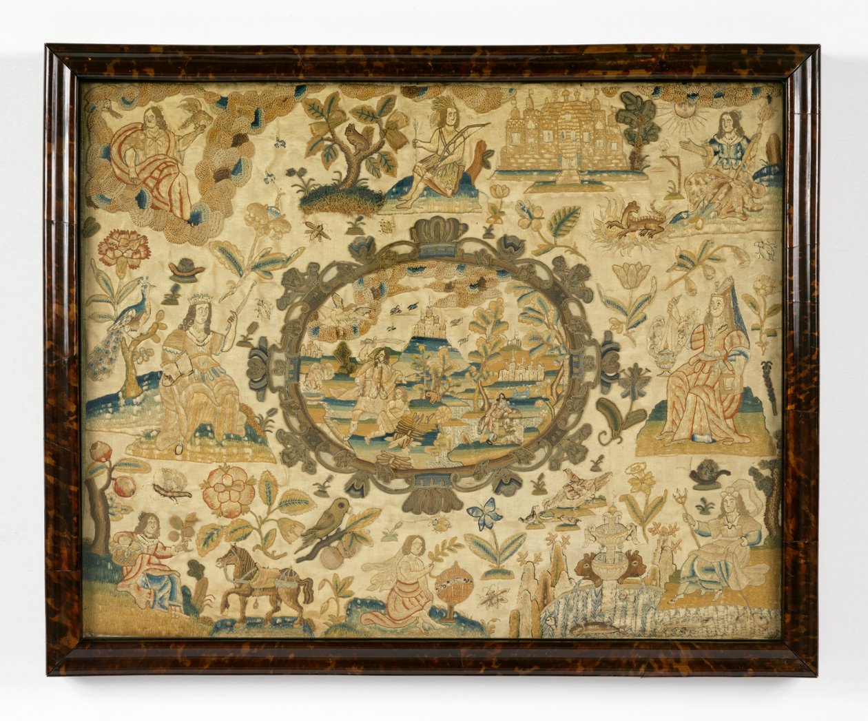 Embroidered Picture by Unknown artist