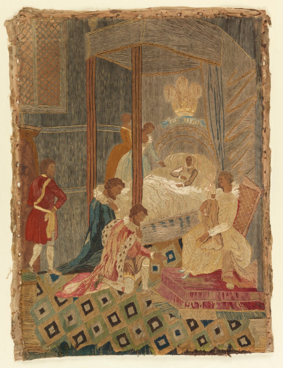 Embroidered Picture by Unknown artist