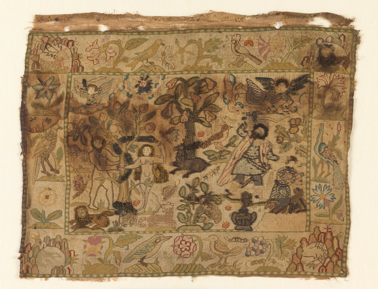 Embroidered Picture by Unknown artist