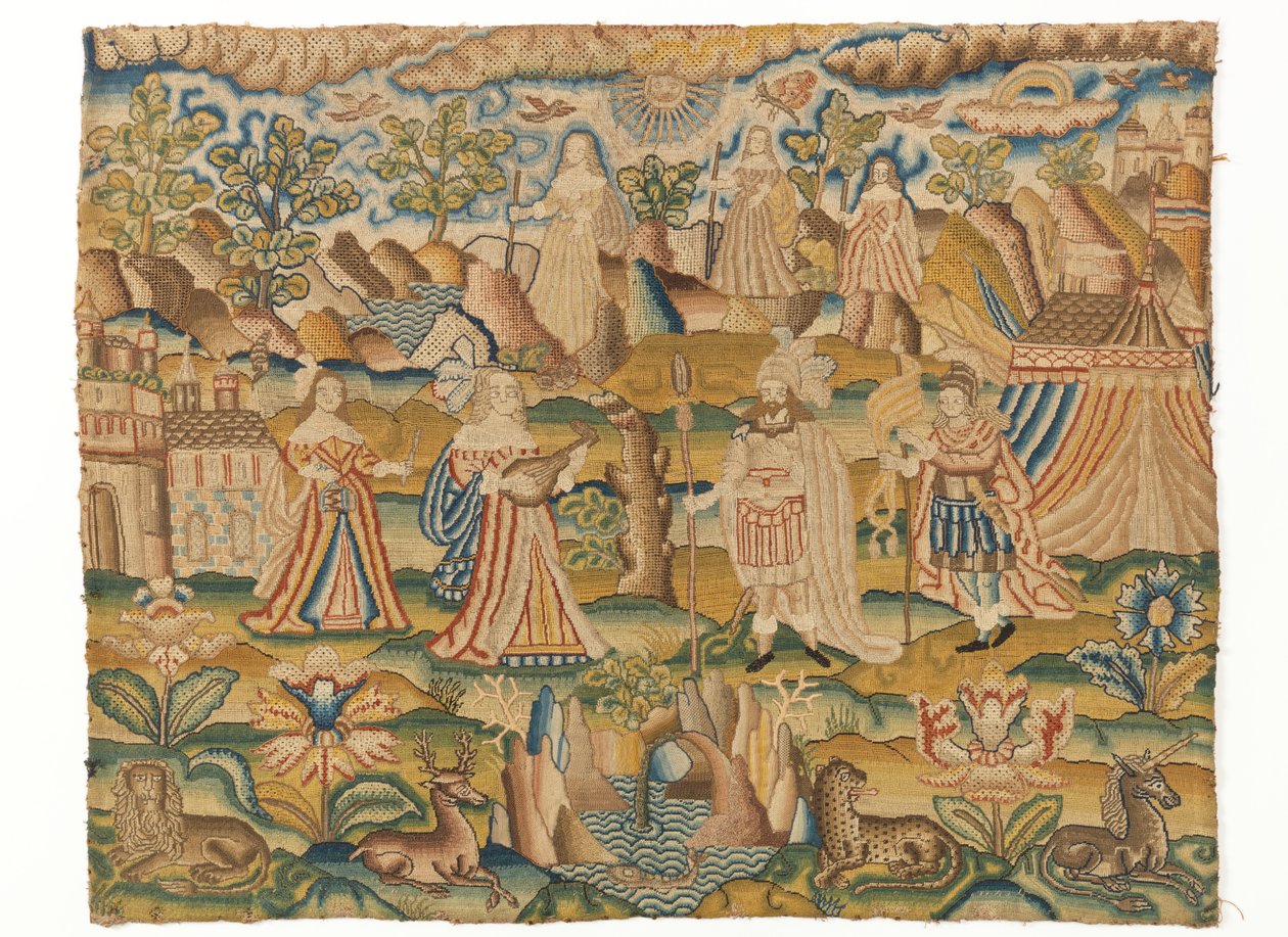 Embroidered Picture by Unknown artist