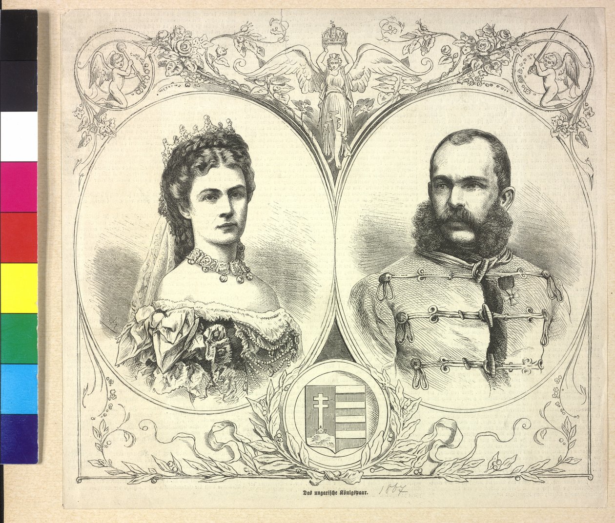 Emperor of Austria and Elisabeth Franz Joseph I by Unknown artist
