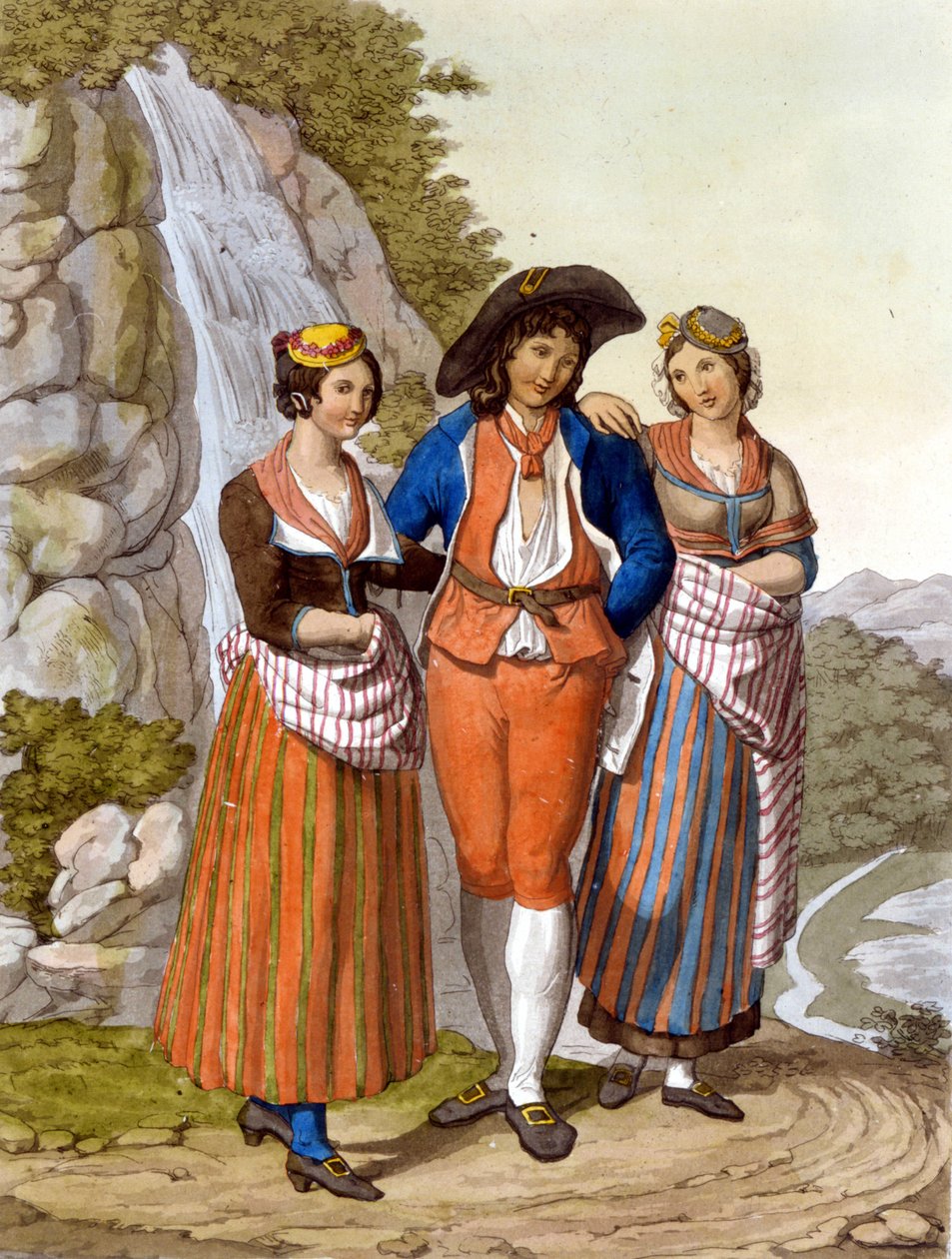 Engraving from the end of the 18th century by Unknown artist