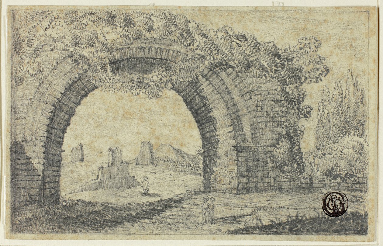 Entrance of the Circus of Caracalla by Unknown artist