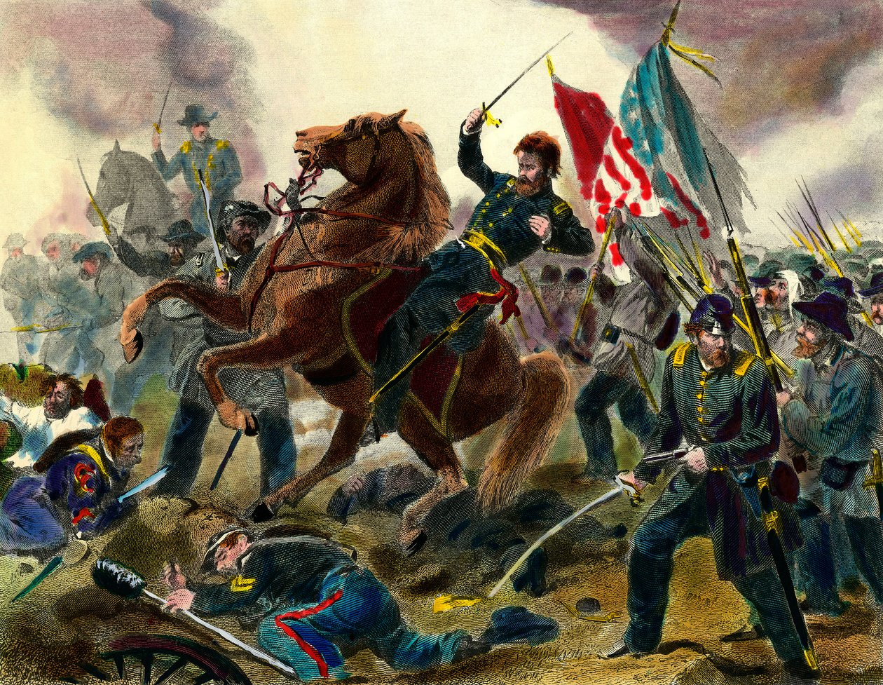 Episode of the Secession War: General Ulysses Simpson Grant by Unknown artist