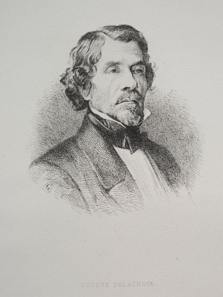 Eugène Delacroix by Unknown artist