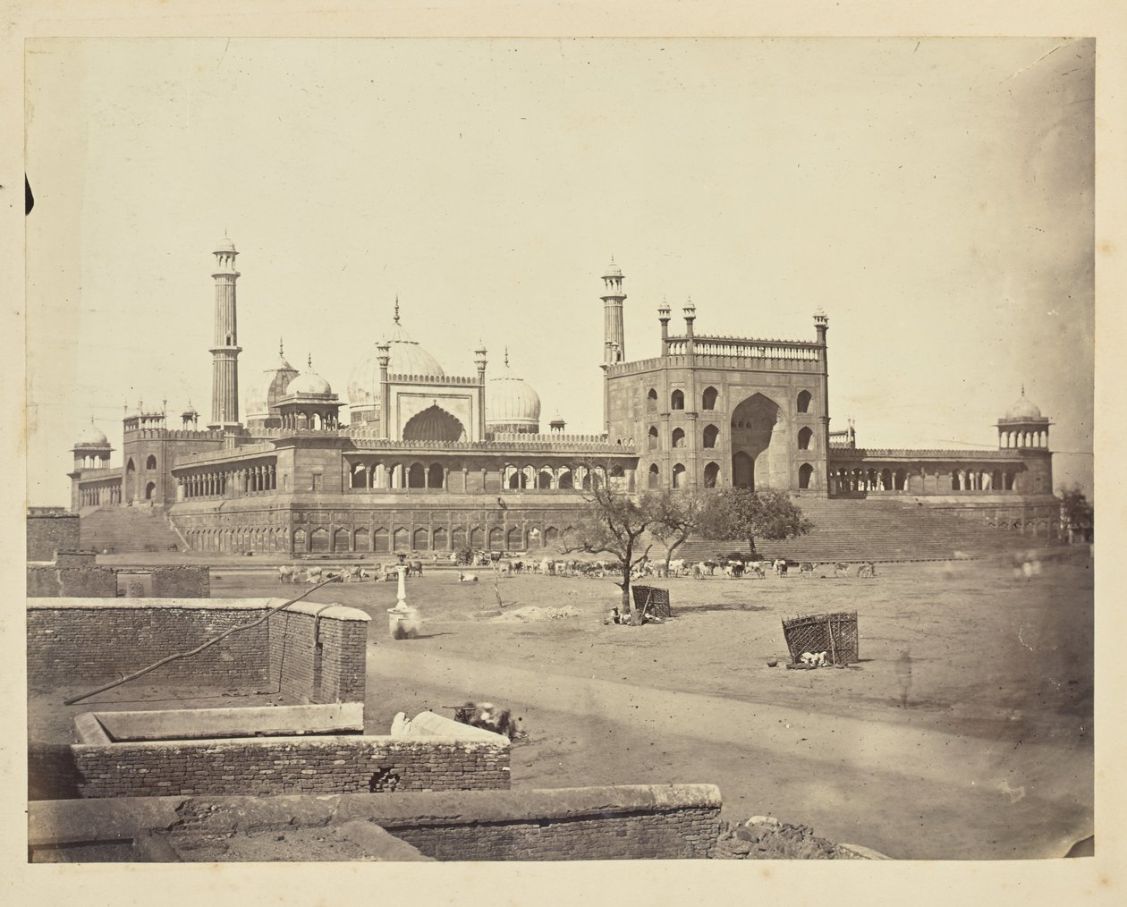 Exterior View of the Jama Masjid, Fatehpur Sikri by Unknown artist