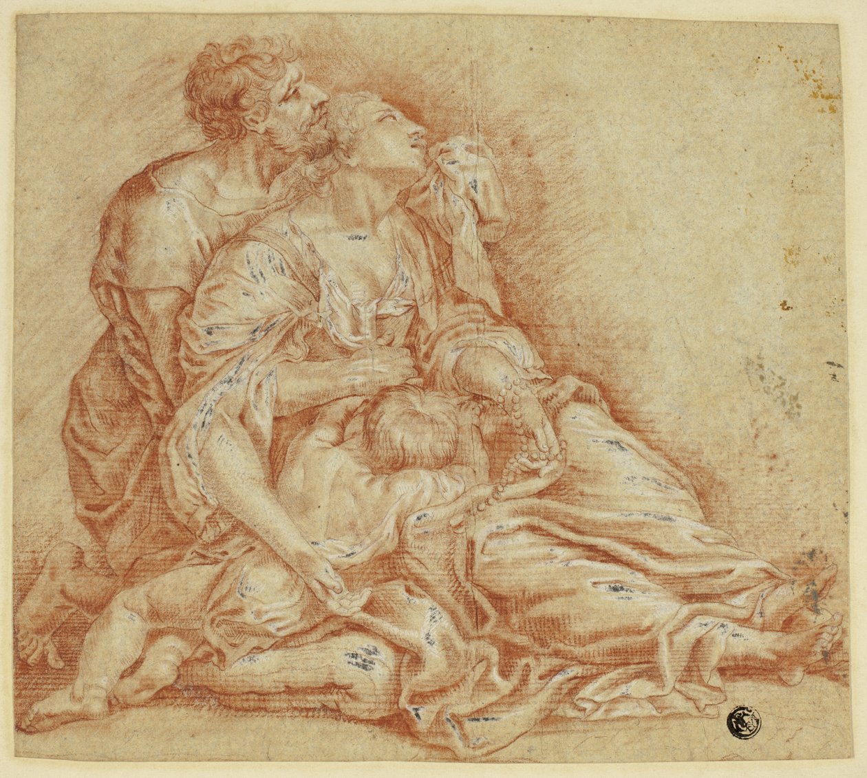 Family Group by Unknown artist