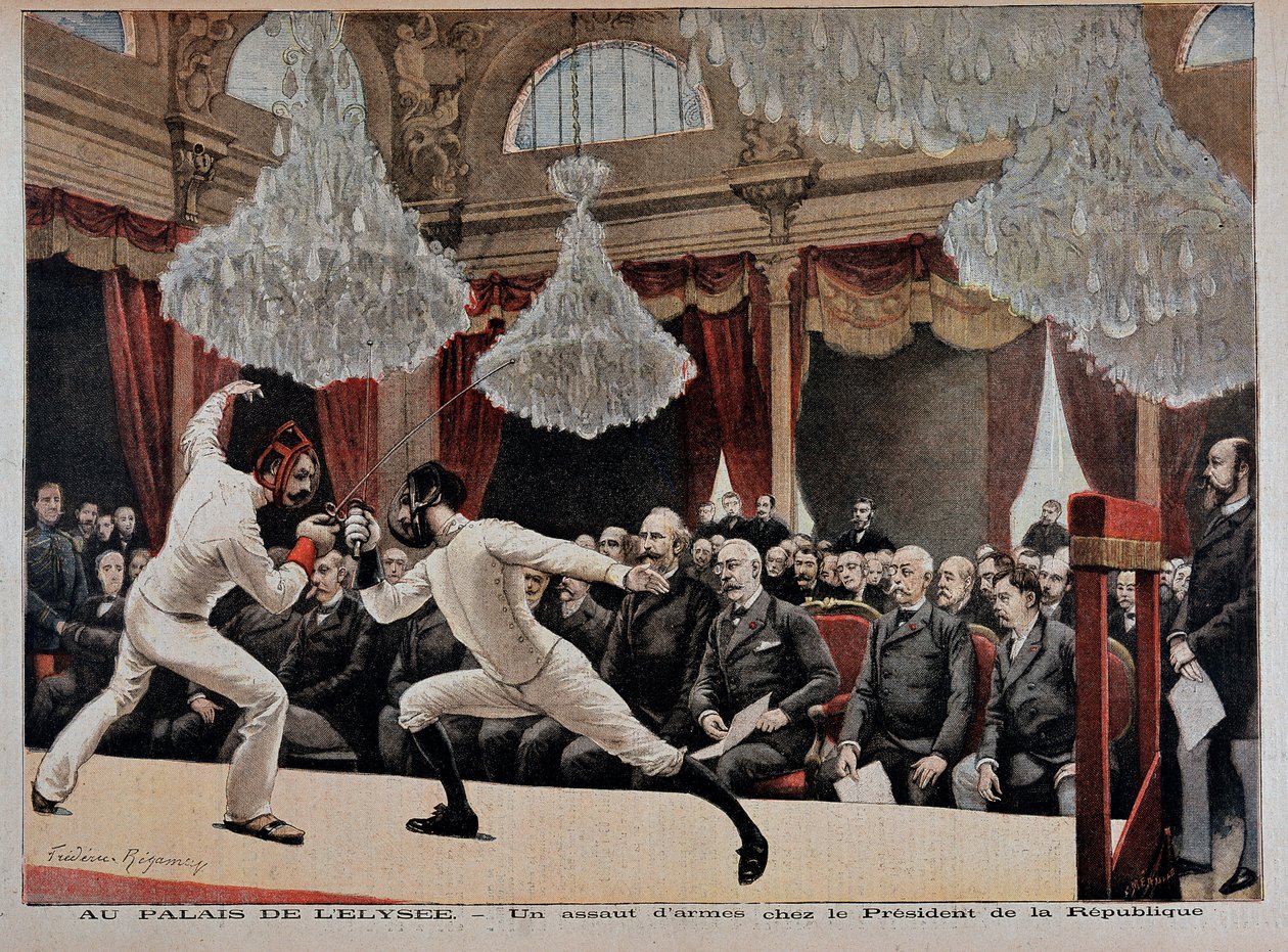 Fencing: an assault - in 