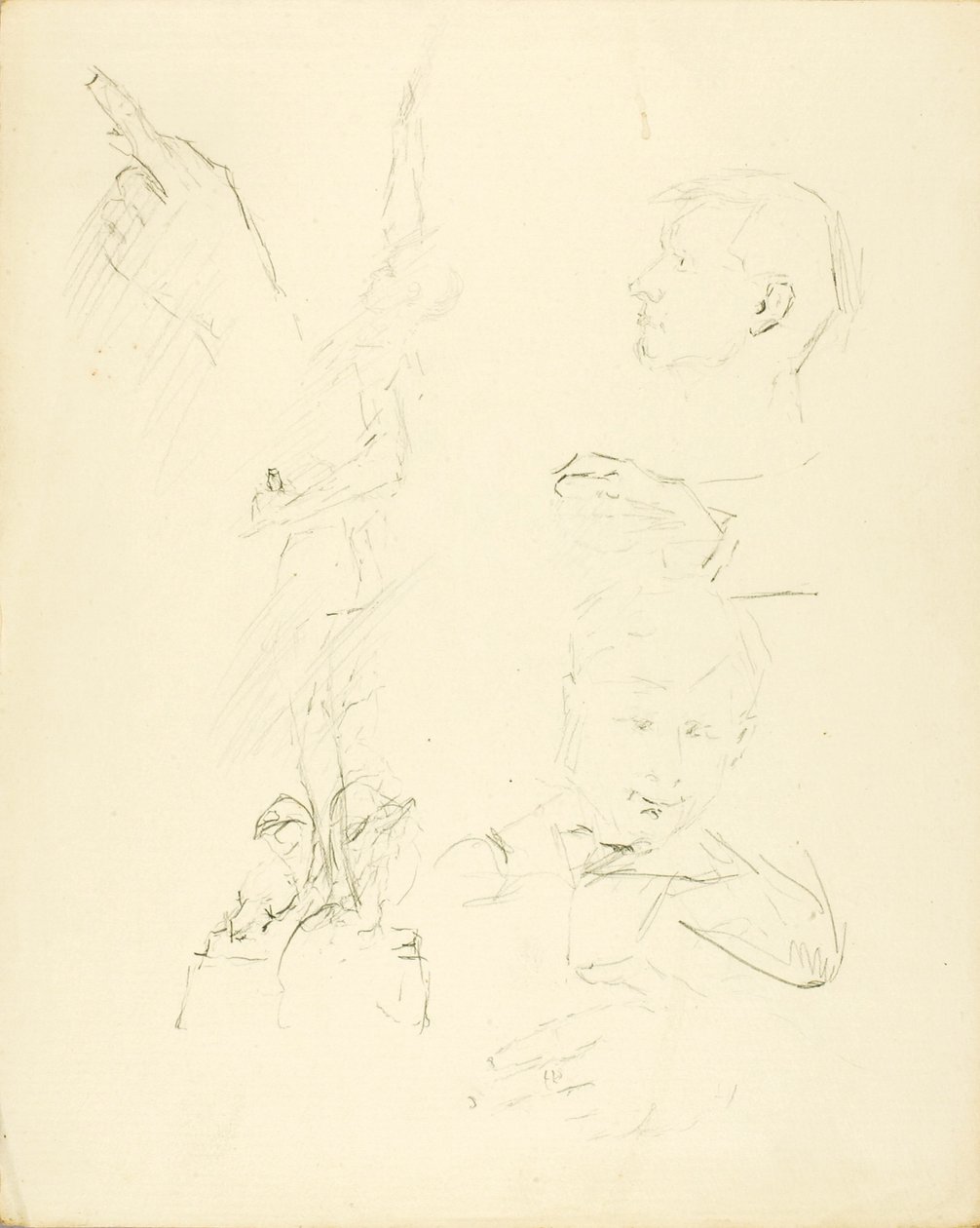 Figure Sketches by Unknown artist