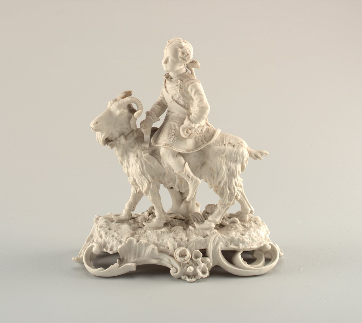 Figure of a Boy on a Ram by Unknown artist