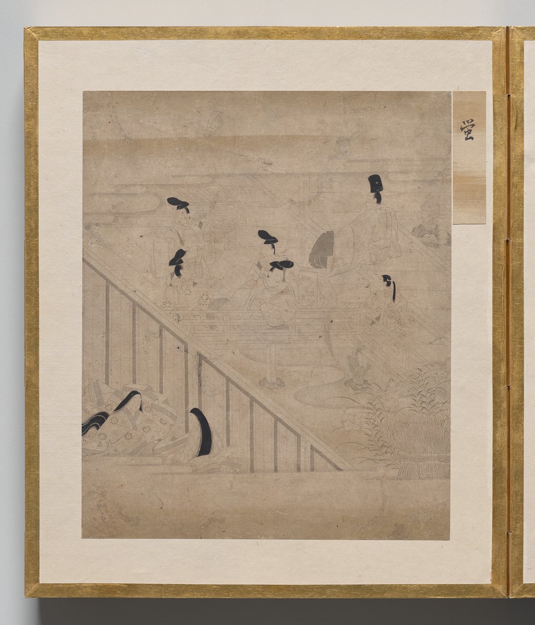 Fireflies from Album of Illustrations for the Tale of Genji by Unknown artist
