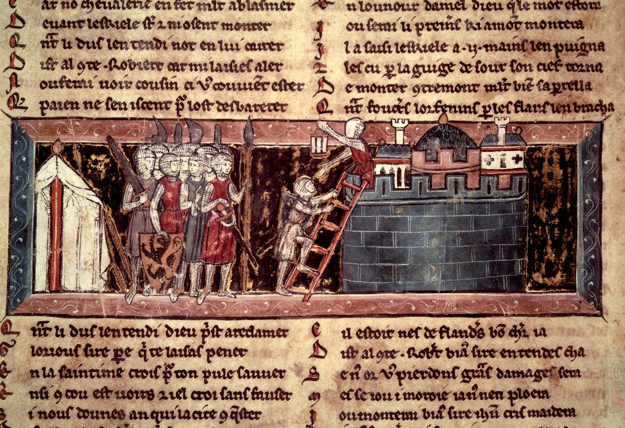 First Crusade: The Crusades Arriving Before Jerusalem by Unknown artist