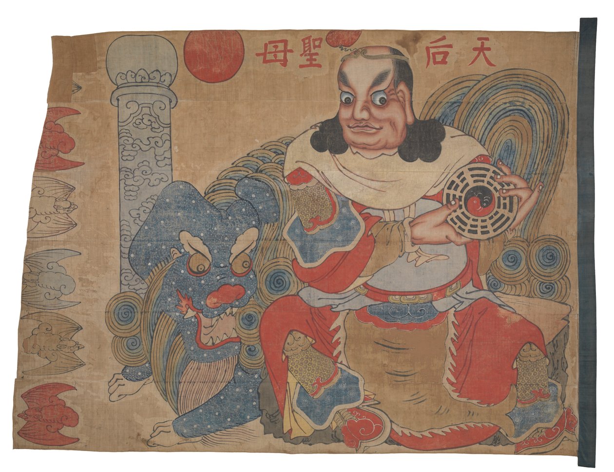 Flag or Hanging Depicting Ziwei Dadi by Unknown artist