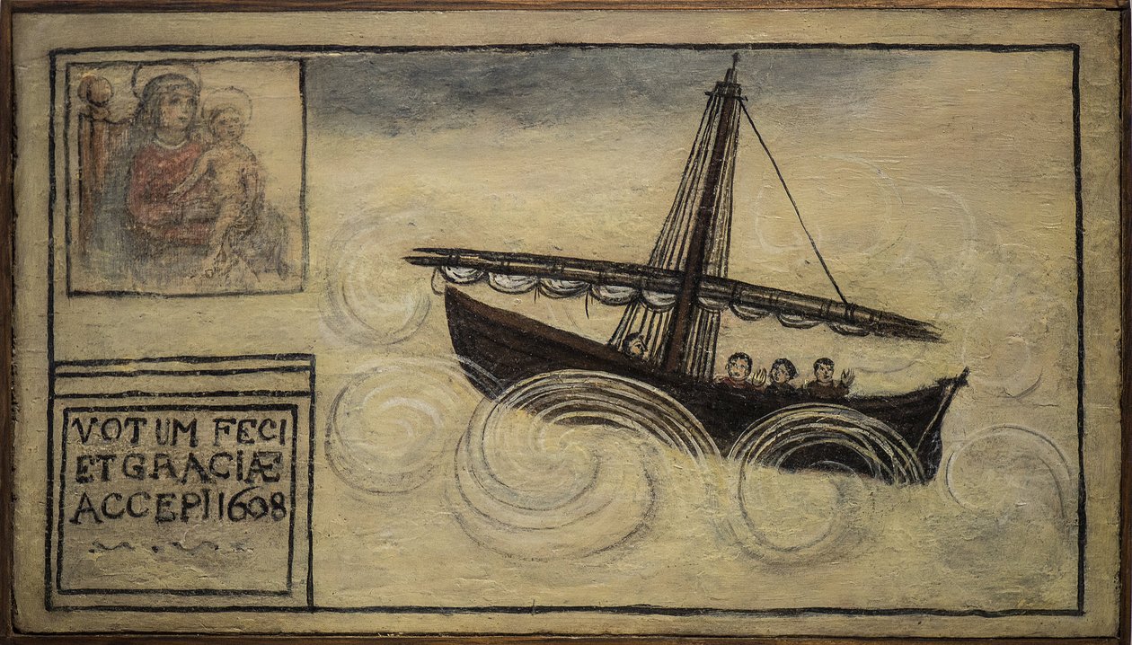 Former voto (ex voto) sailor by Unknown artist
