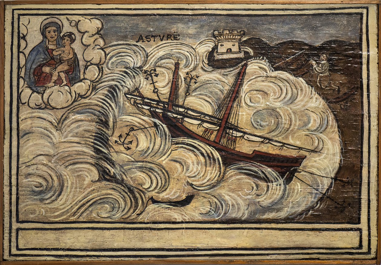 Ex Voto Sailor from the Church of Carmine, Torre del Greco, 19th Century by Unknown artist